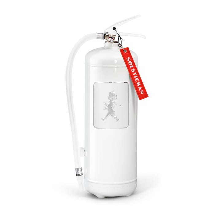Extintor de incêndio Solstickan 6 kg - Branco-prata - Solstickan Design