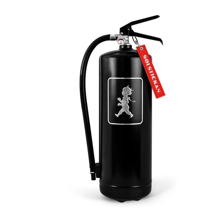Extintor de incêndio Solstickan 6 kg - Preto-prata - Solstickan Design