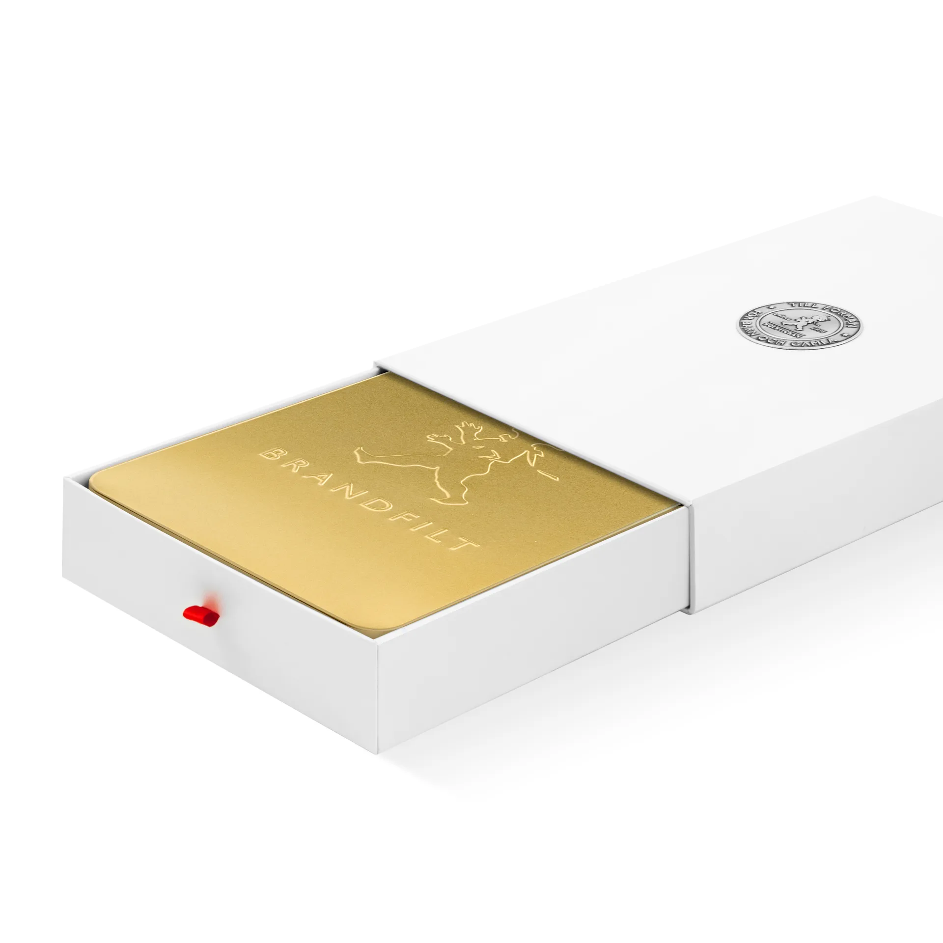 Manta anti-fogo Solstickan 120x120 cm, Ouro fosco Solstickan Design