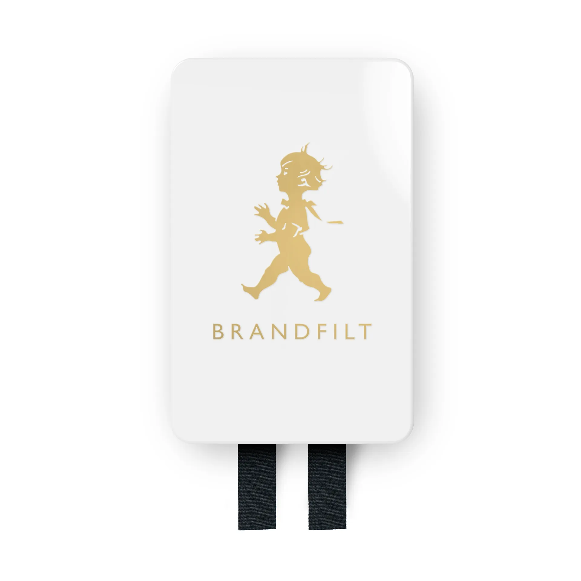 Manta corta-fogo Solstickan 16x2,7x25 cm, Dourado-branco  Solstickan Design