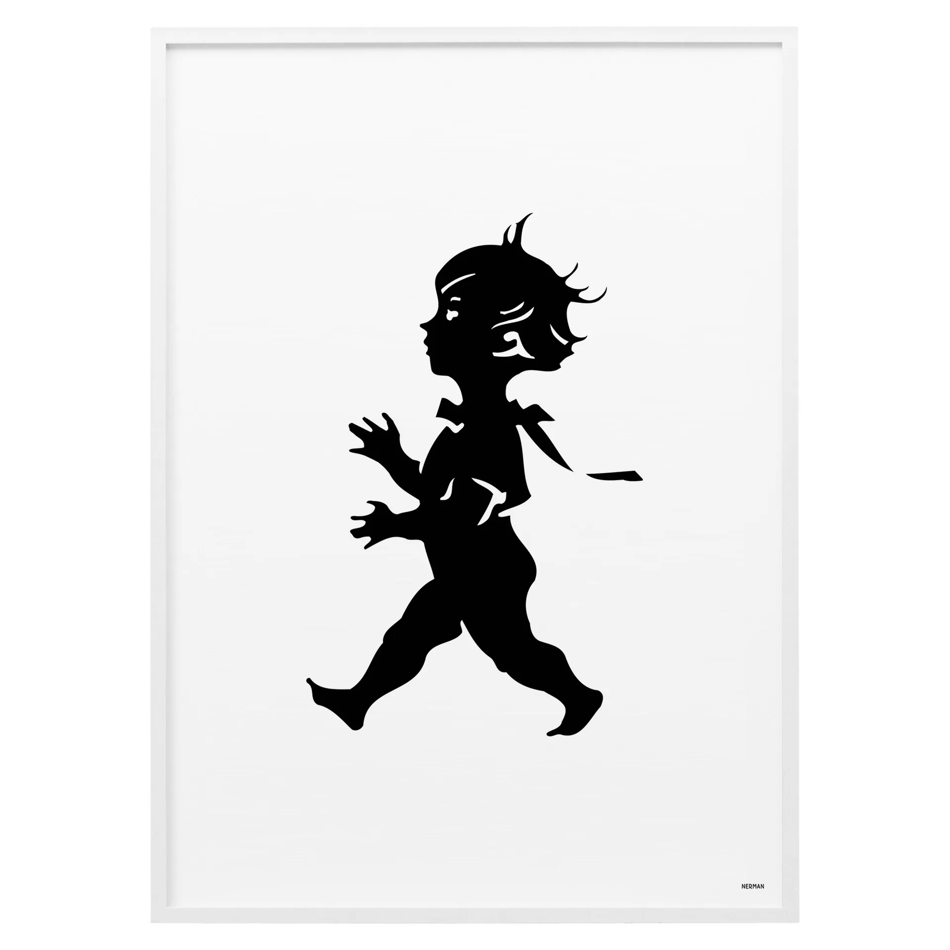 Poster Solstickan 50x70 cm, Branco Solstickan Design