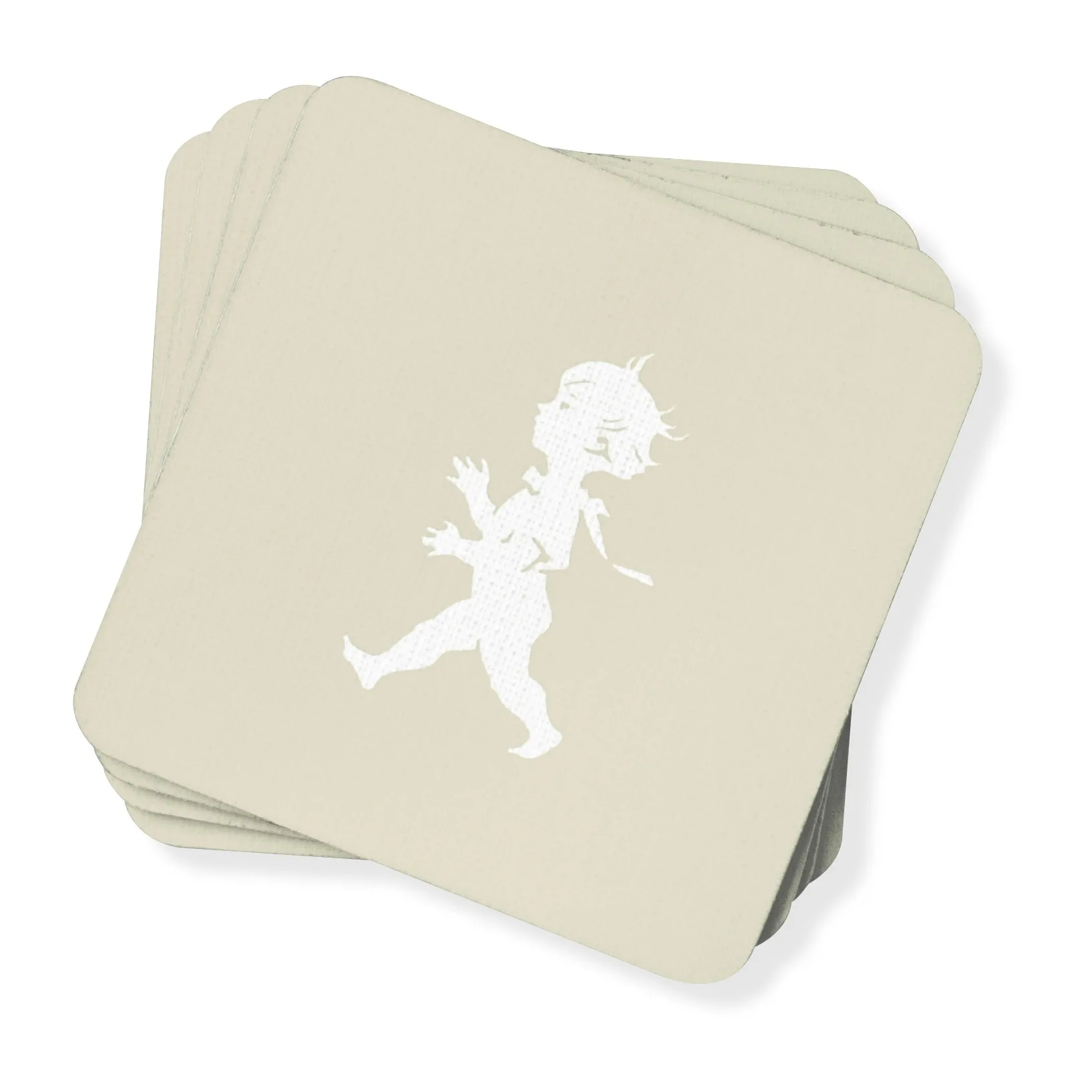 Solstickan base para copos de vidro 10x10 cm - 4 un., Sand Solstickan Design