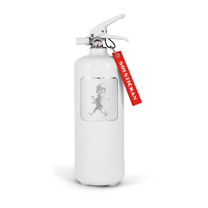 Solstickan extintor de incêndio 2 kg - Branco-prateado - Solstickan Design
