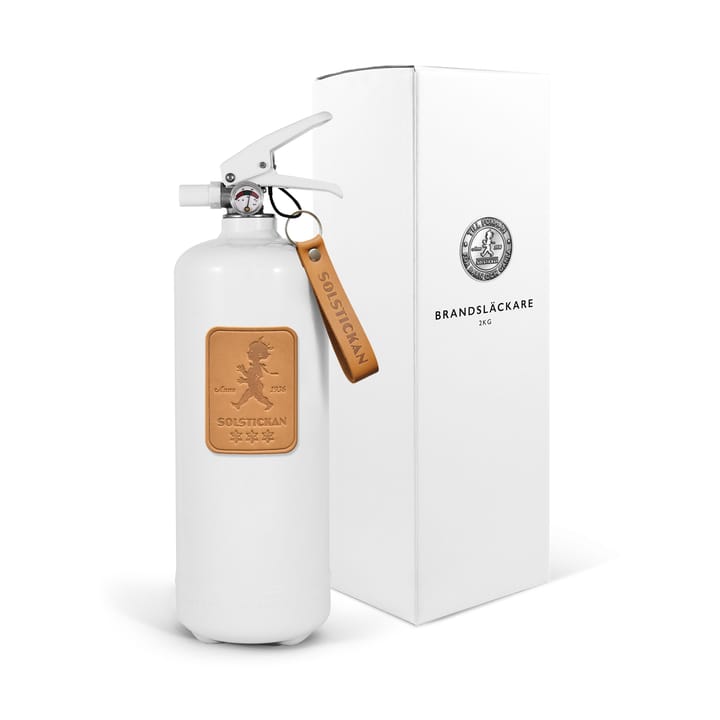 Solstickan extintor de incêndio 2 kg, Couro castanho claro Solstickan Design