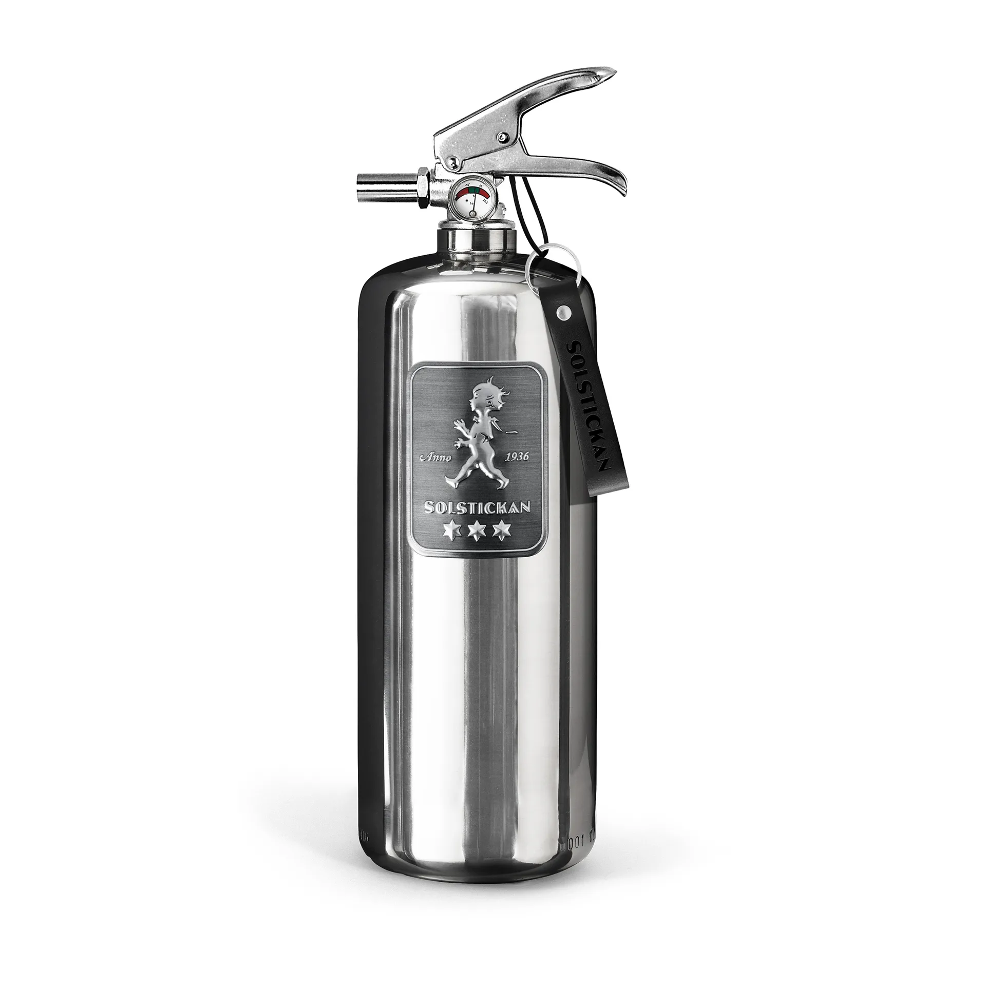 Solstickan extintor de incêndio 2 kg, Design Edition aço Solstickan Design