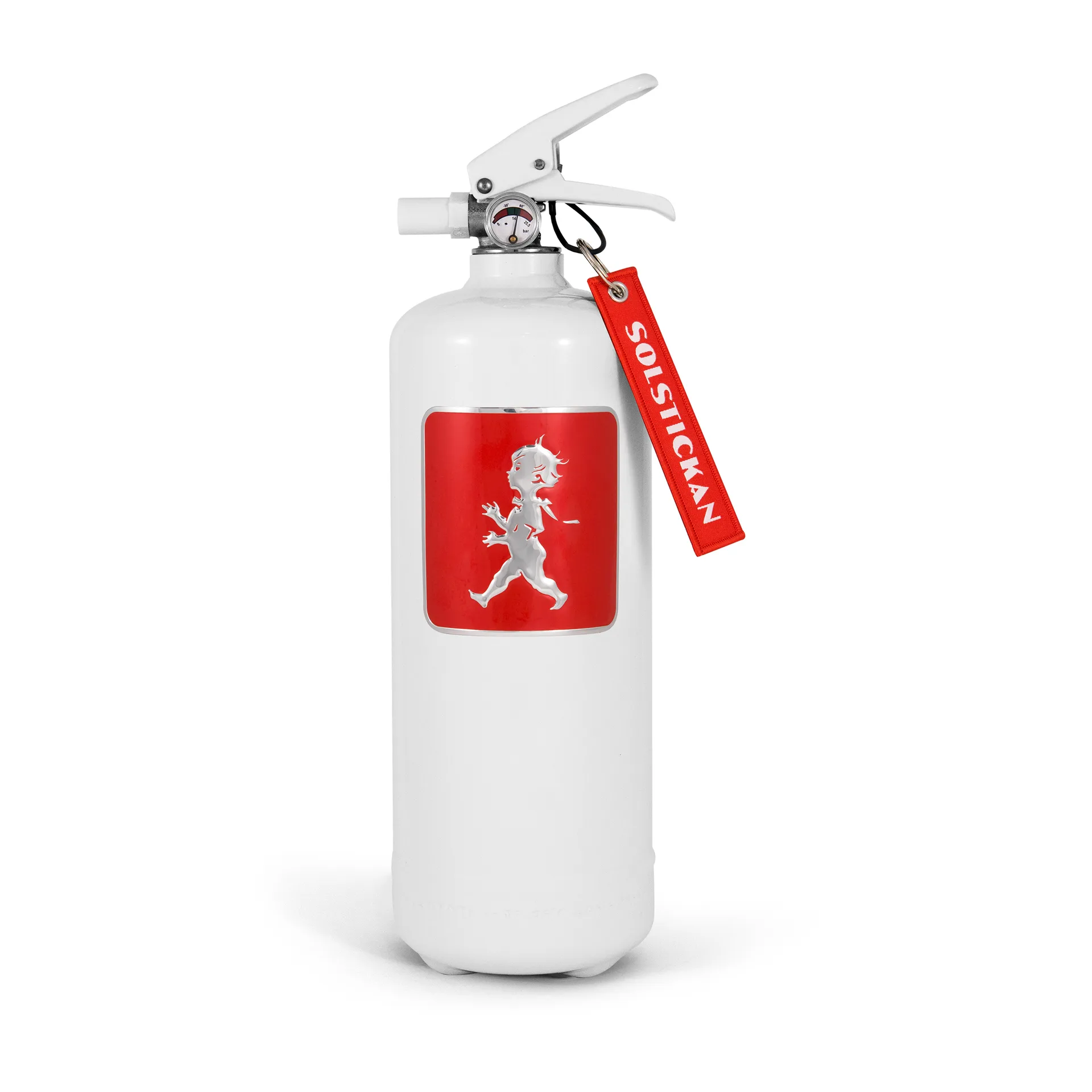 Solstickan extintor de incêndio 2 kg, Vermelho-branco Solstickan Design