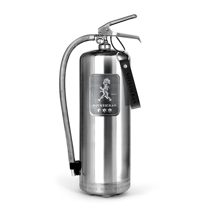 Solstickan extintor de incêndio 6 kg - Design Edition aço - Solstickan Design