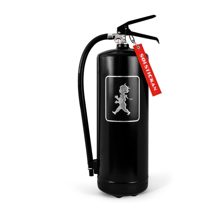 Solstickan extintor de incêndio 6 kg - Preto-prata - Solstickan Design