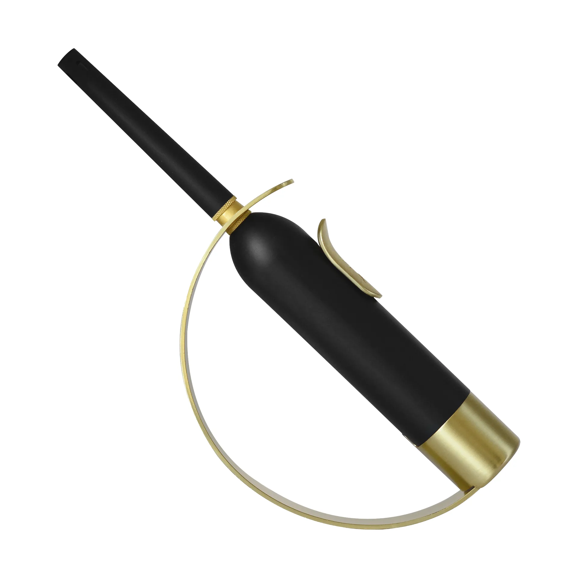 Solstickan isqueiro de maçarico, Preto-latonado Solstickan Design