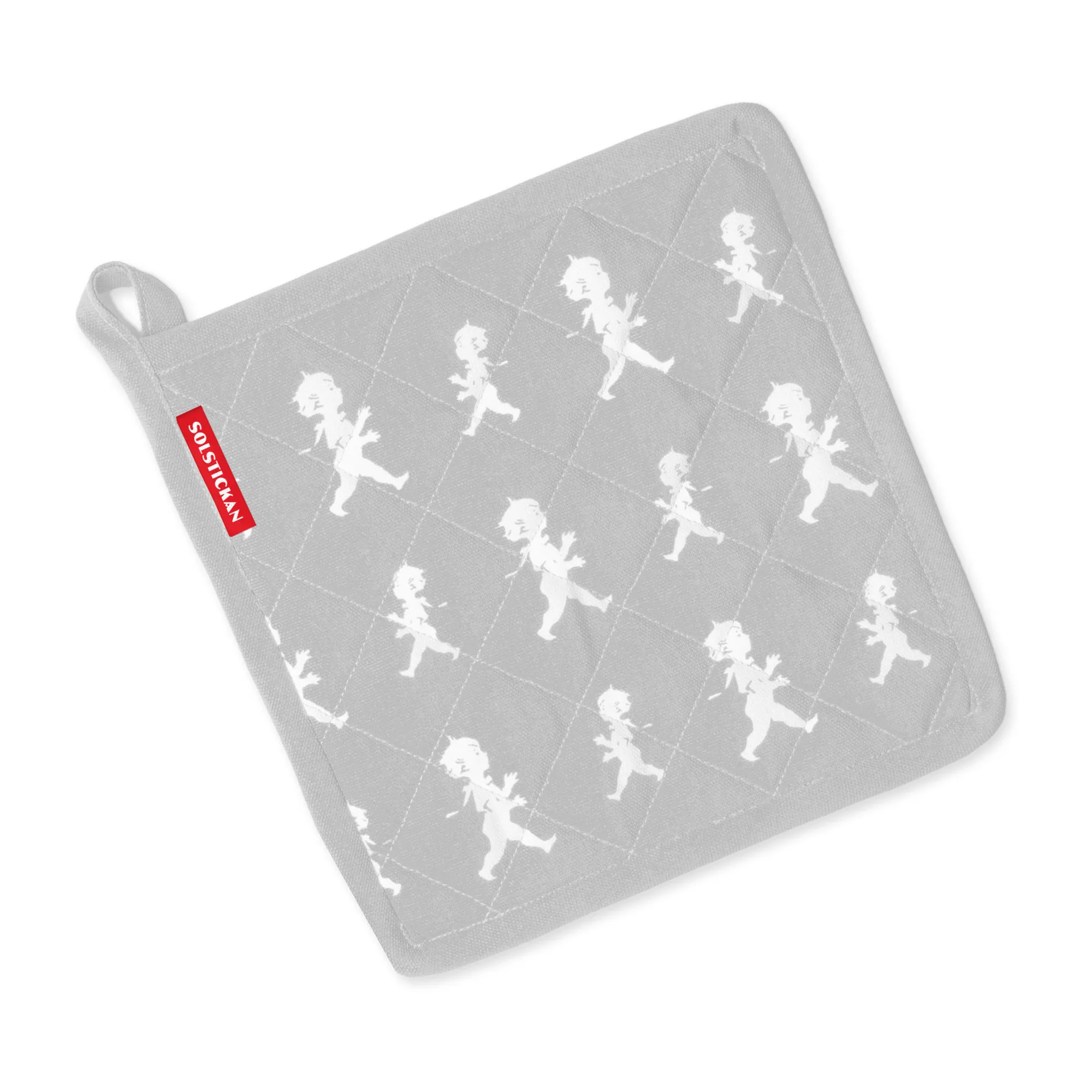 Solstickan suporte para panela 22x22 cm, Cinza Solstickan Design