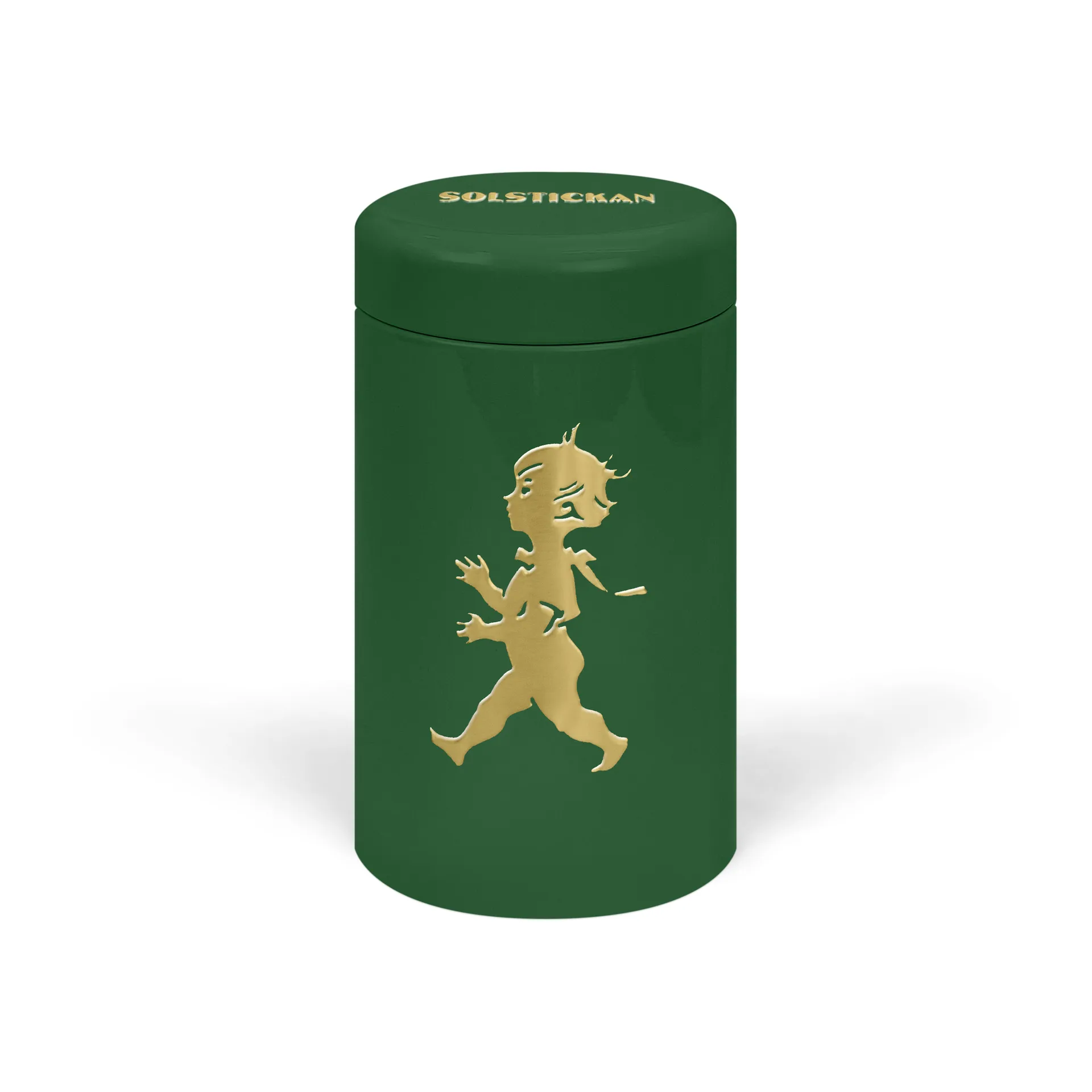 Solstickan Tubo de fósforos  100 unidades, Verde-dourado Solstickan Design