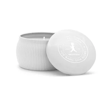 Vela perfumada Solstickan 25 h - Branco-eucalipto - Solstickan Design