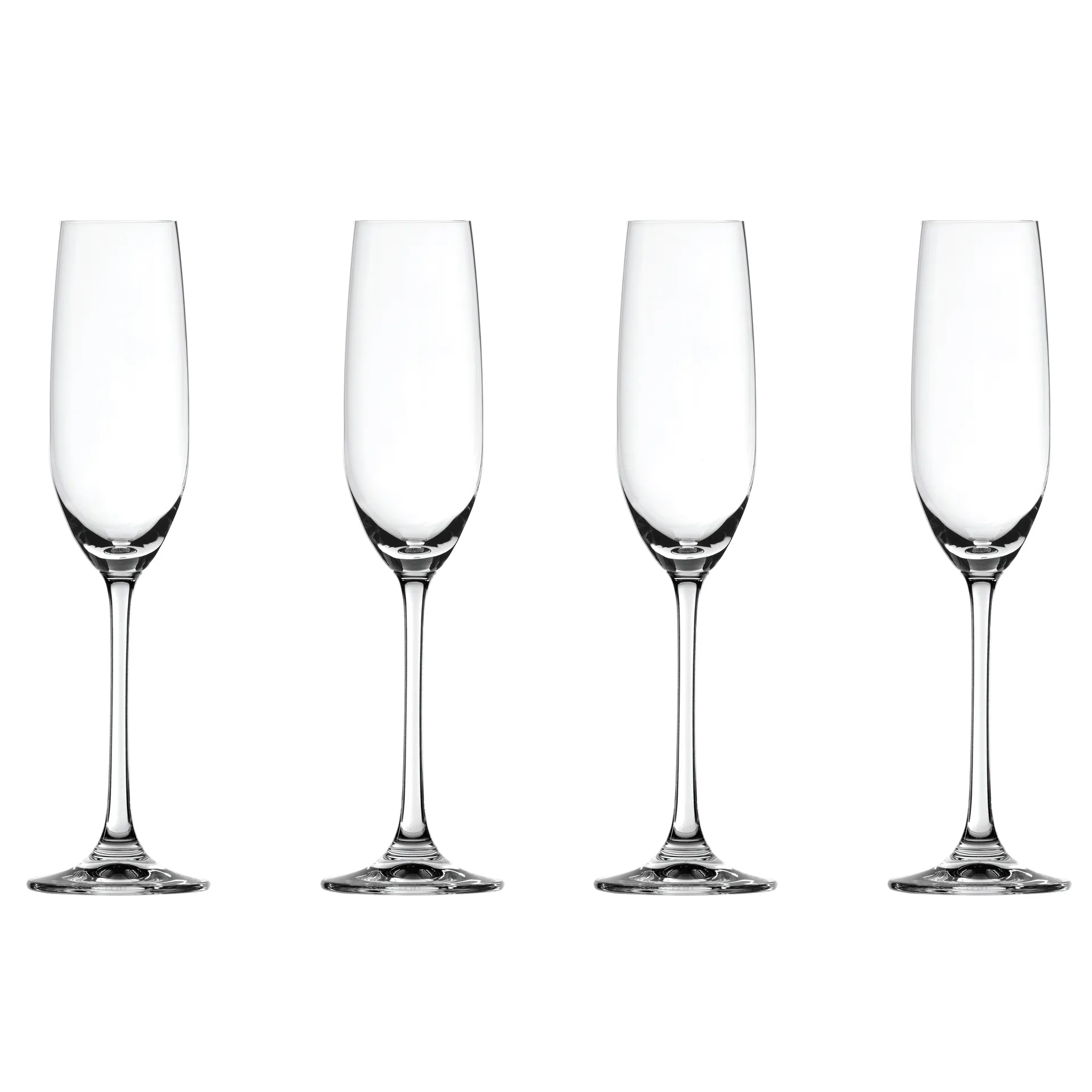 Copo de champanhe Salute 21cl. conjunto de 4, transparente Spiegelau