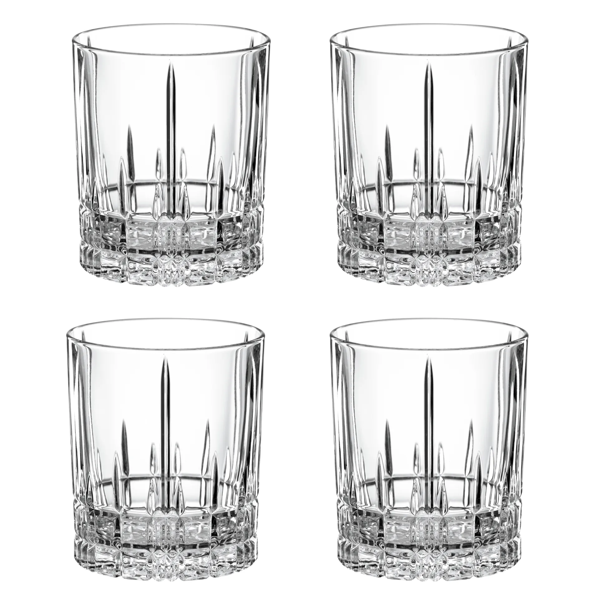 Copo de uísque Perfect Serve DOF 37cl . conjunto de 4, transparente Spiegelau