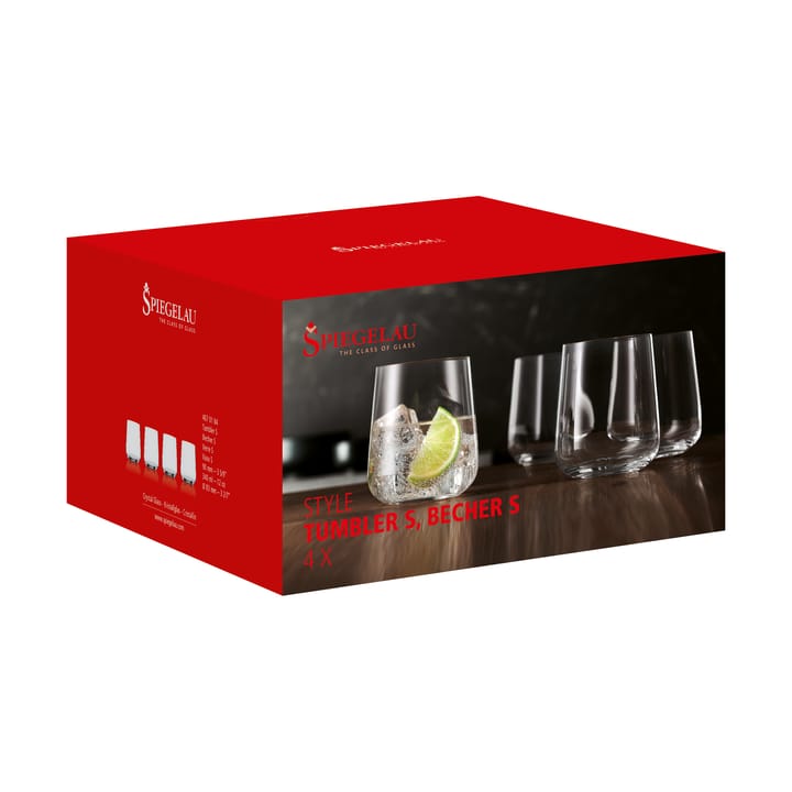 Copo Style 34 cl, 4 un., transparente Spiegelau
