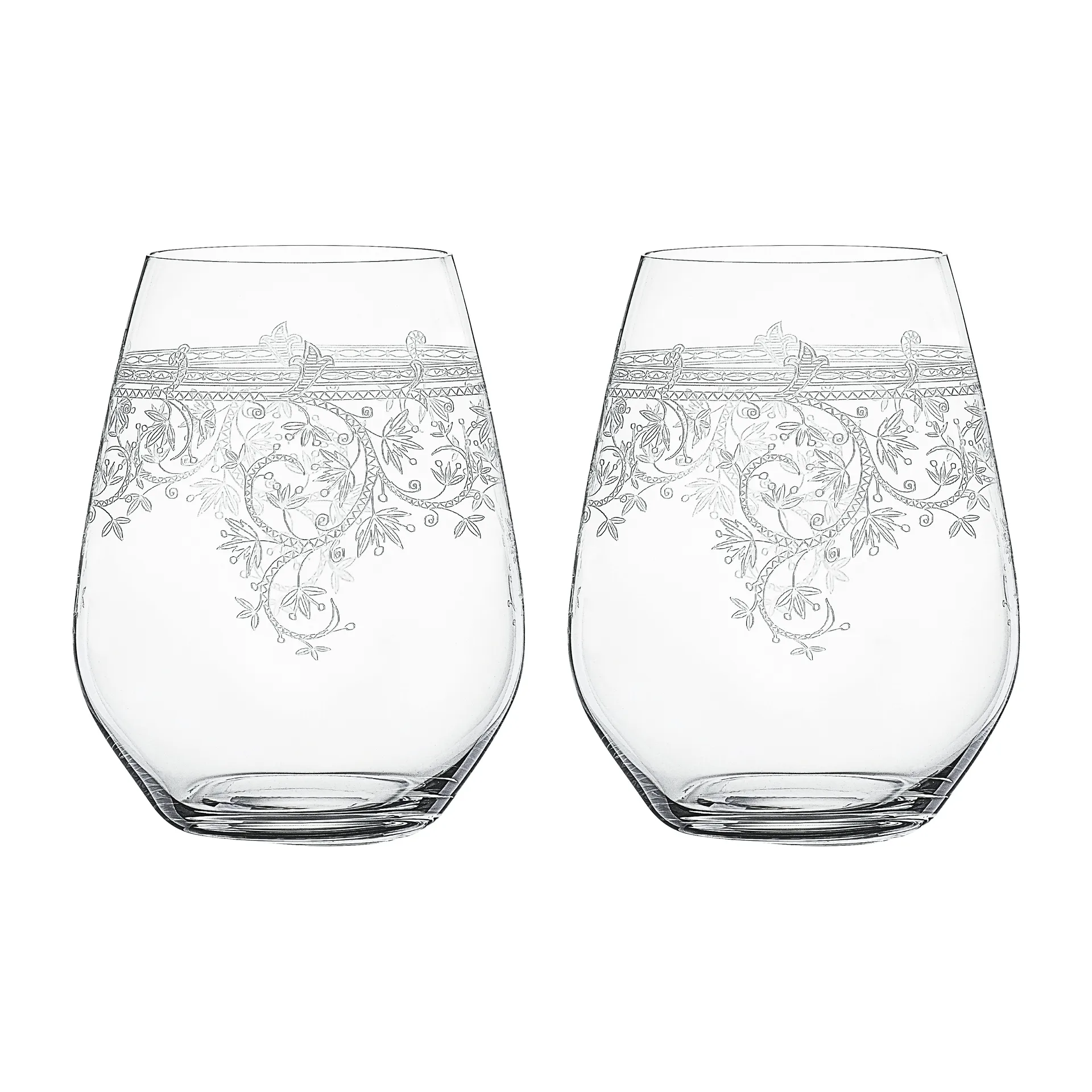 Copo tumbler Arabesque 46 cl 2 un., Clear Spiegelau