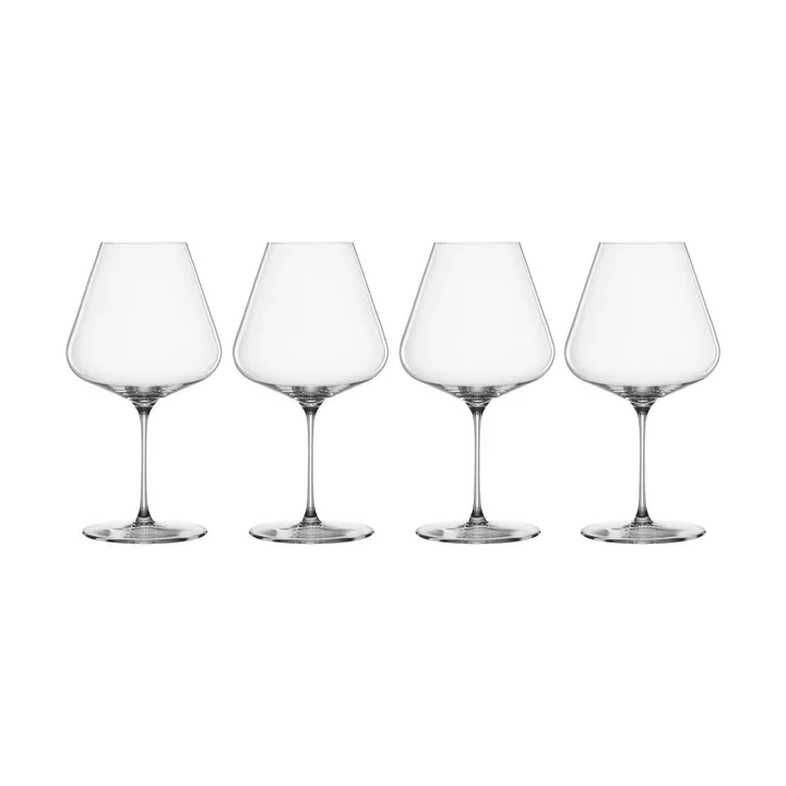 Definition Burgundy copos de vinho tinto 96 cl conjunto de 4 - Transparente - Spiegelau