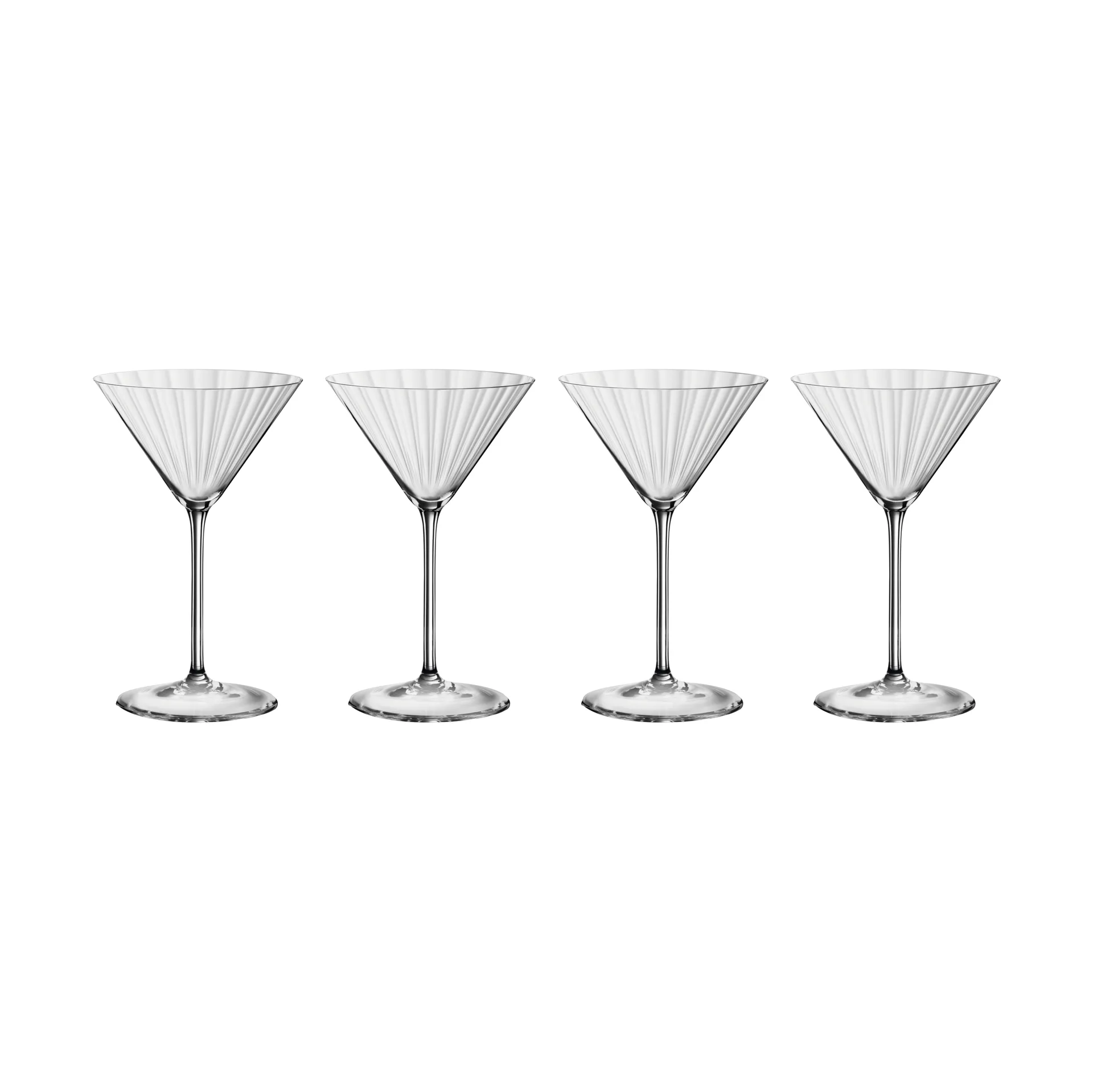 LifeStyle copo de vidro para martini 22 cl 4 unidades, Claro Spiegelau