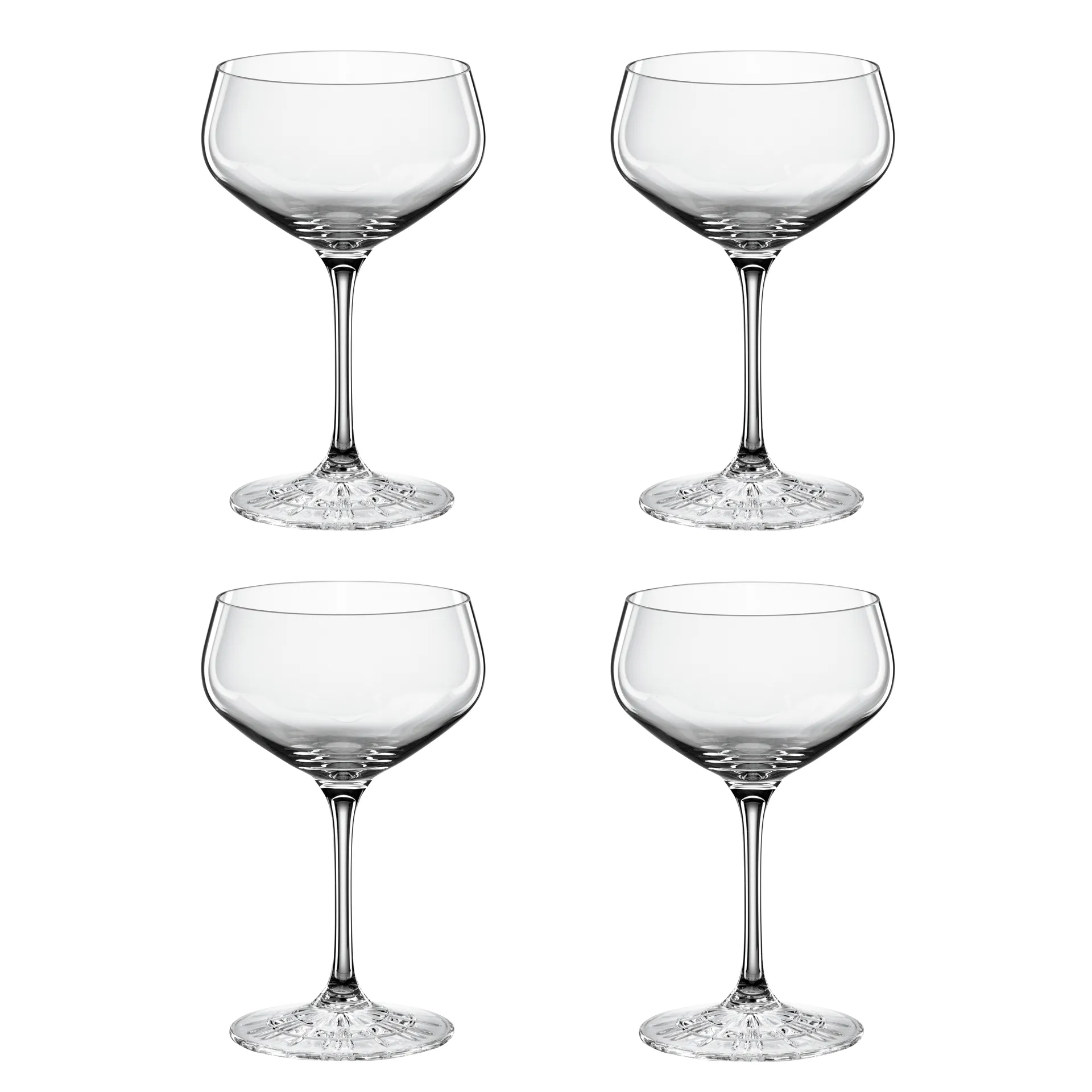 Tigela Perfect Serve Champagne 24cl . conjunto de 4, transparente Spiegelau