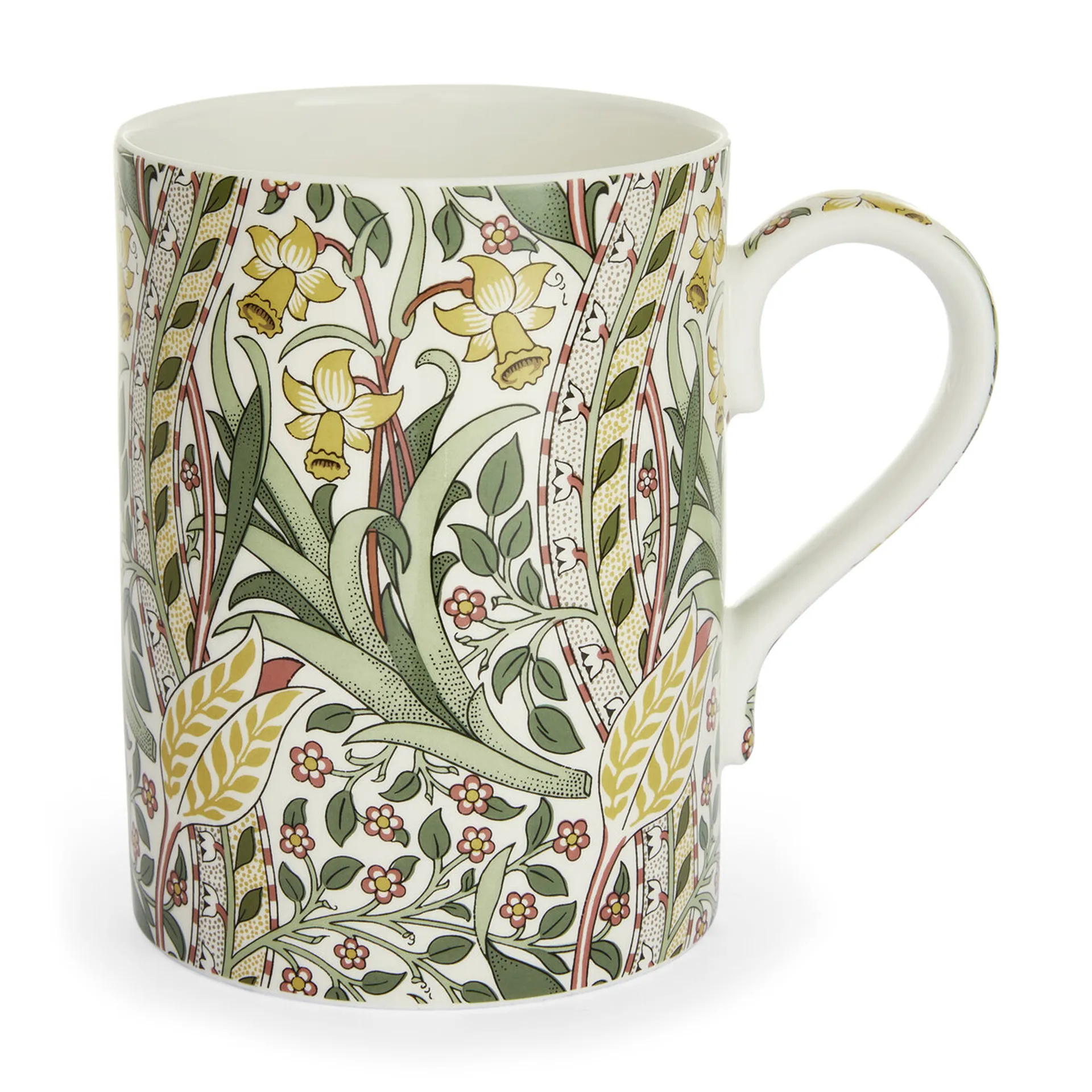Daffodil caneca 35 cl, Bayleaf madder Spode