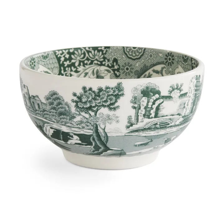 Heritage Green Italian tigela - Verde, Ø11 cm - Spode