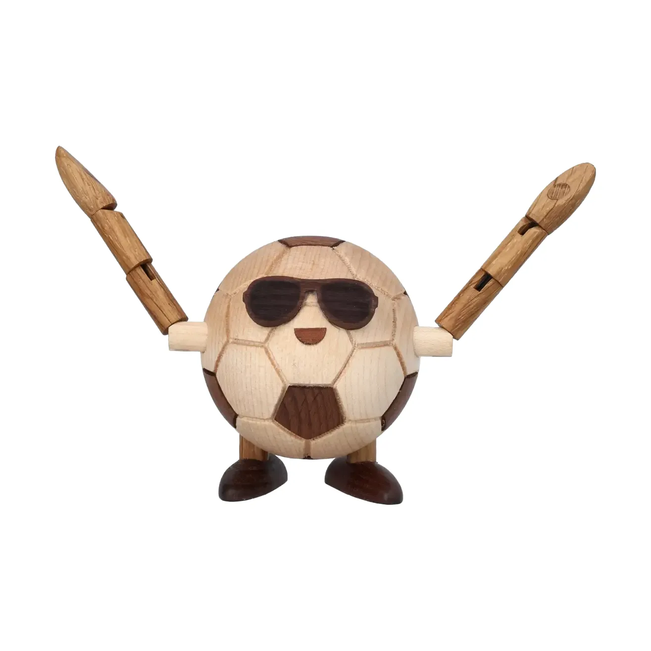 Billy Ball figura de futebol, Bege, 8x6,5x6,7 cm Spring Copenhagen