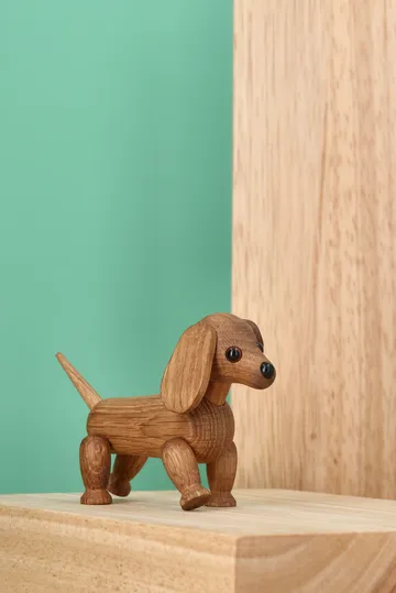 Chico figura de cão - Bege, 10,5x4,8x6,8 cm - Spring Copenhagen