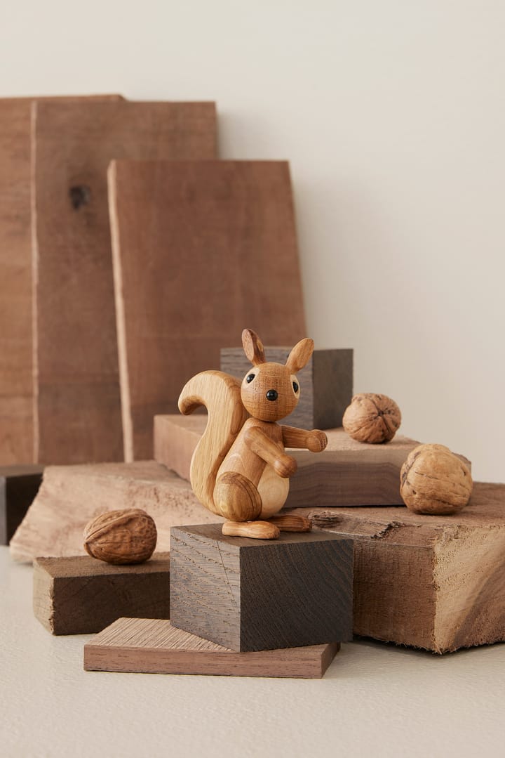 Decoração Peanut Esquilo 8,5 cm - Carvalho - Spring Copenhagen