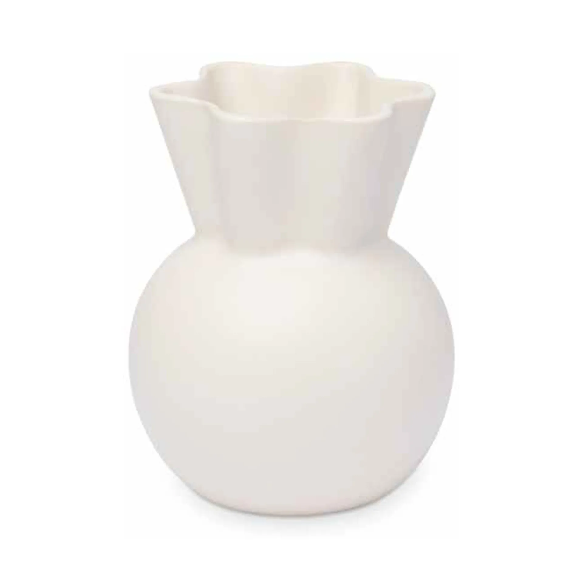 Eva Stæhr-Nielsen vaso 14 cm, Branco Spring Copenhagen