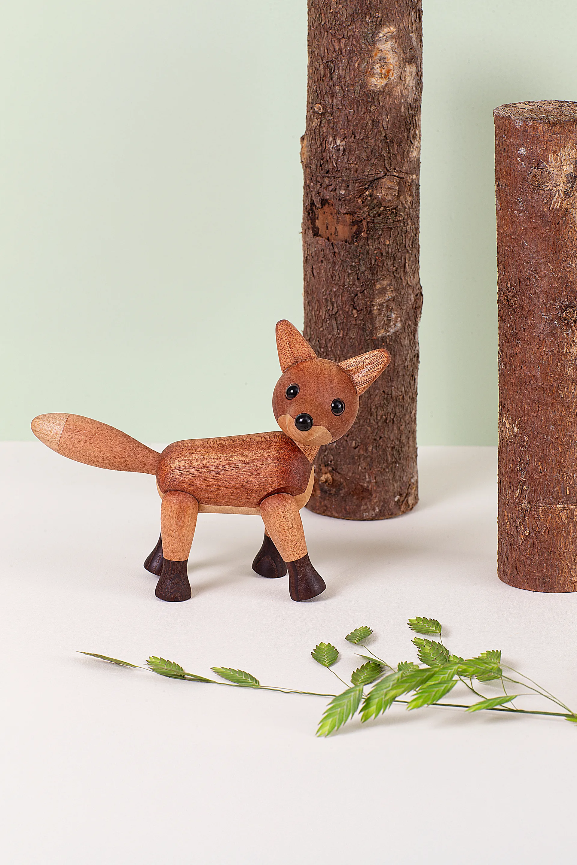 Foxy decoração de raposa 12 cm, Mogno Spring Copenhagen