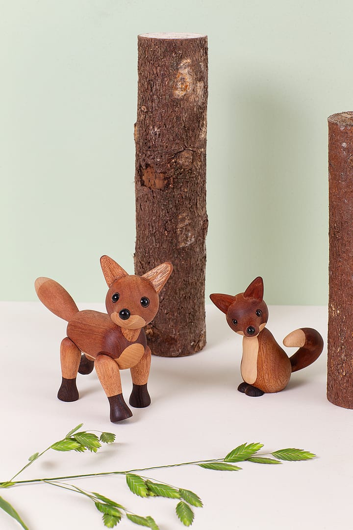 Foxy decoração de raposa 12 cm, Mogno Spring Copenhagen