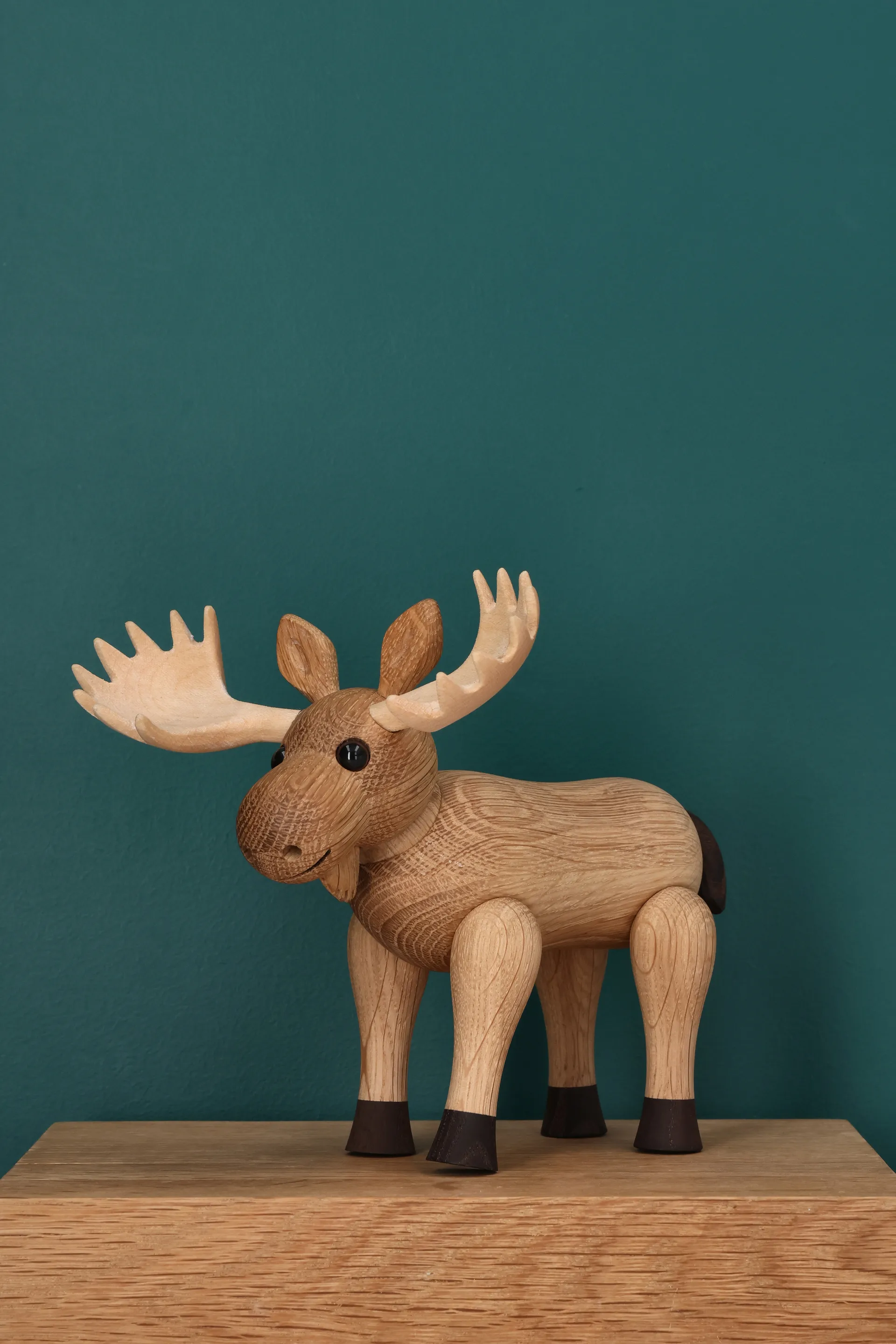 Harald figura de alce, Bege, 15,5x13x14 cm Spring Copenhagen