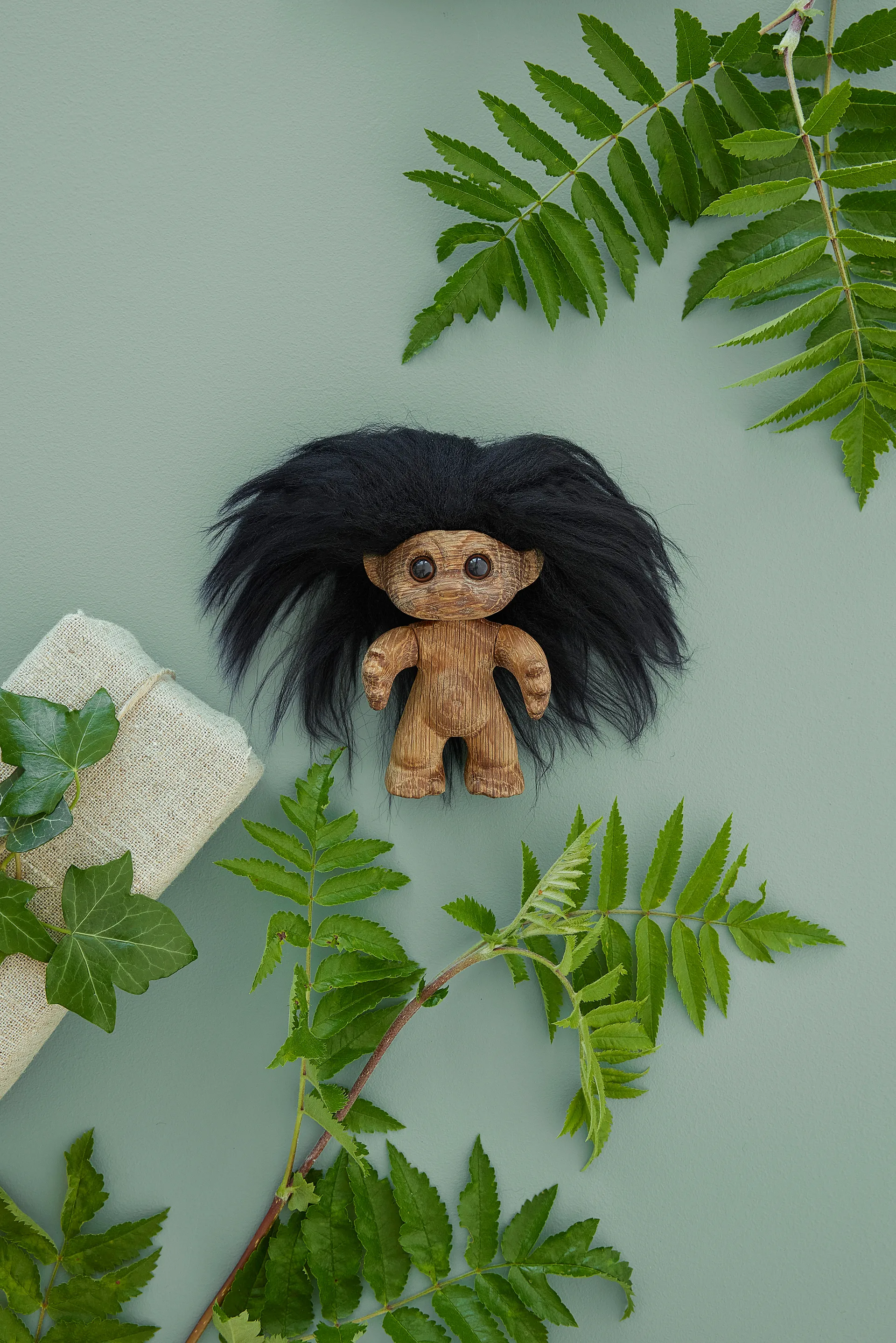 Lyckotroll 9 cm, Carvalho Spring Copenhagen