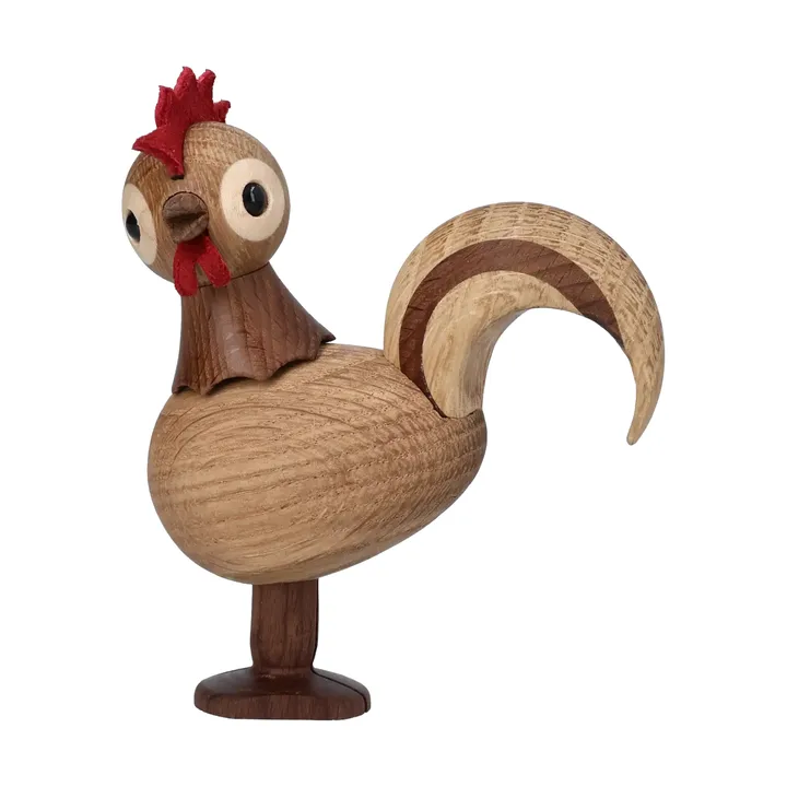 Rise figura de galo - Bege, 4,2x12x10,5 cm - Spring Copenhagen