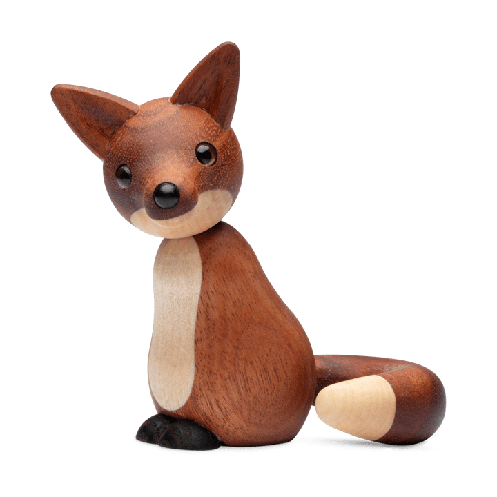 Roxy decoração de raposa 10 cm - Mogno - Spring Copenhagen