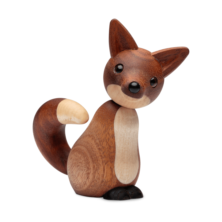 Roxy decoração de raposa 10 cm, Mogno Spring Copenhagen