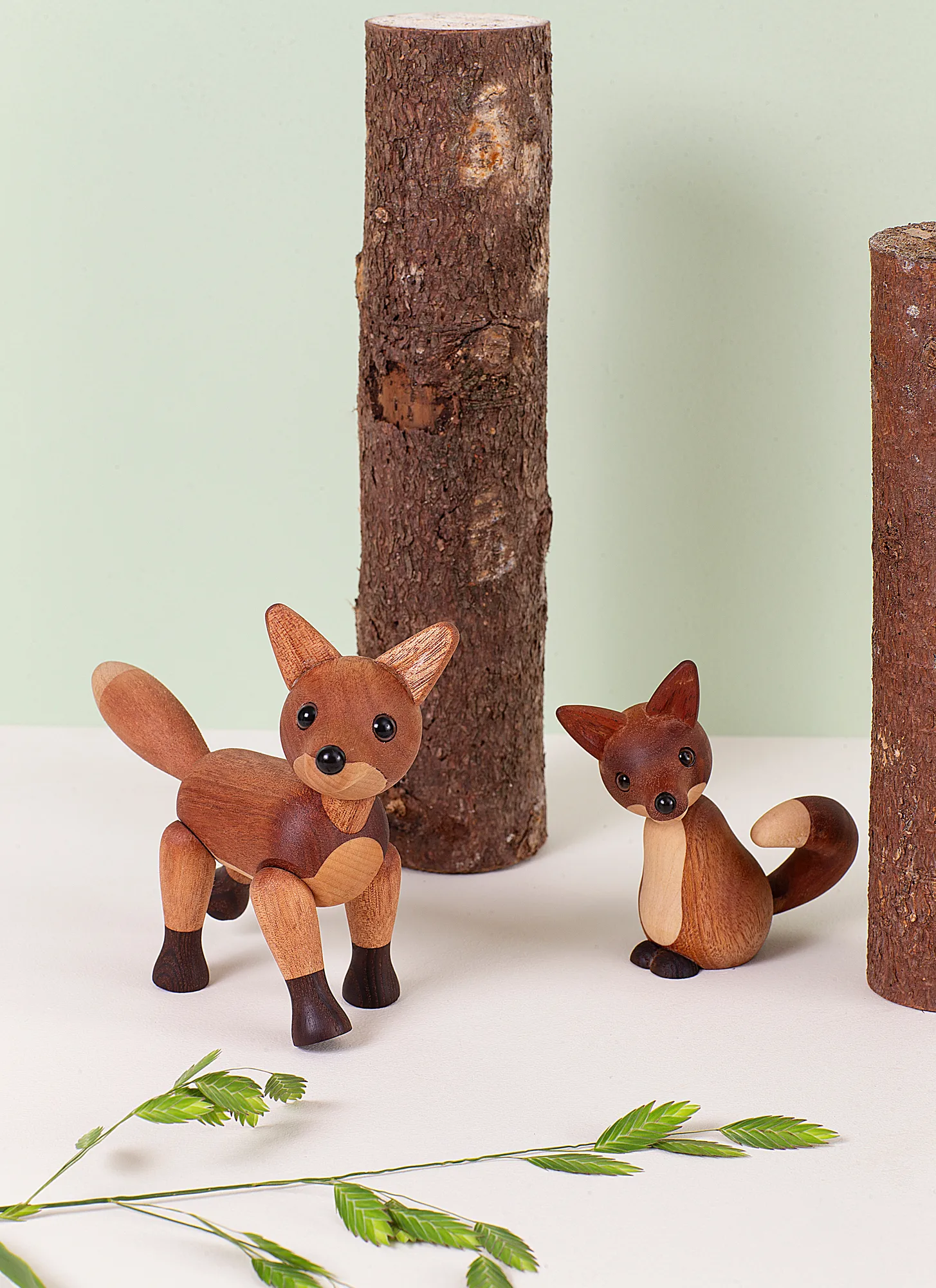 Roxy decoração de raposa 10 cm, Mogno Spring Copenhagen