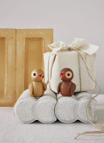 Spring Birds decoração 6,5 cm - Jokey, carvalho - Spring Copenhagen