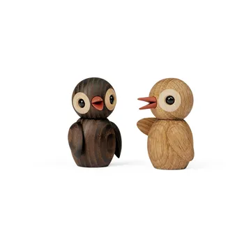 Spring Birds decoração 6,5 cm - Trendy, termocinza - Spring Copenhagen