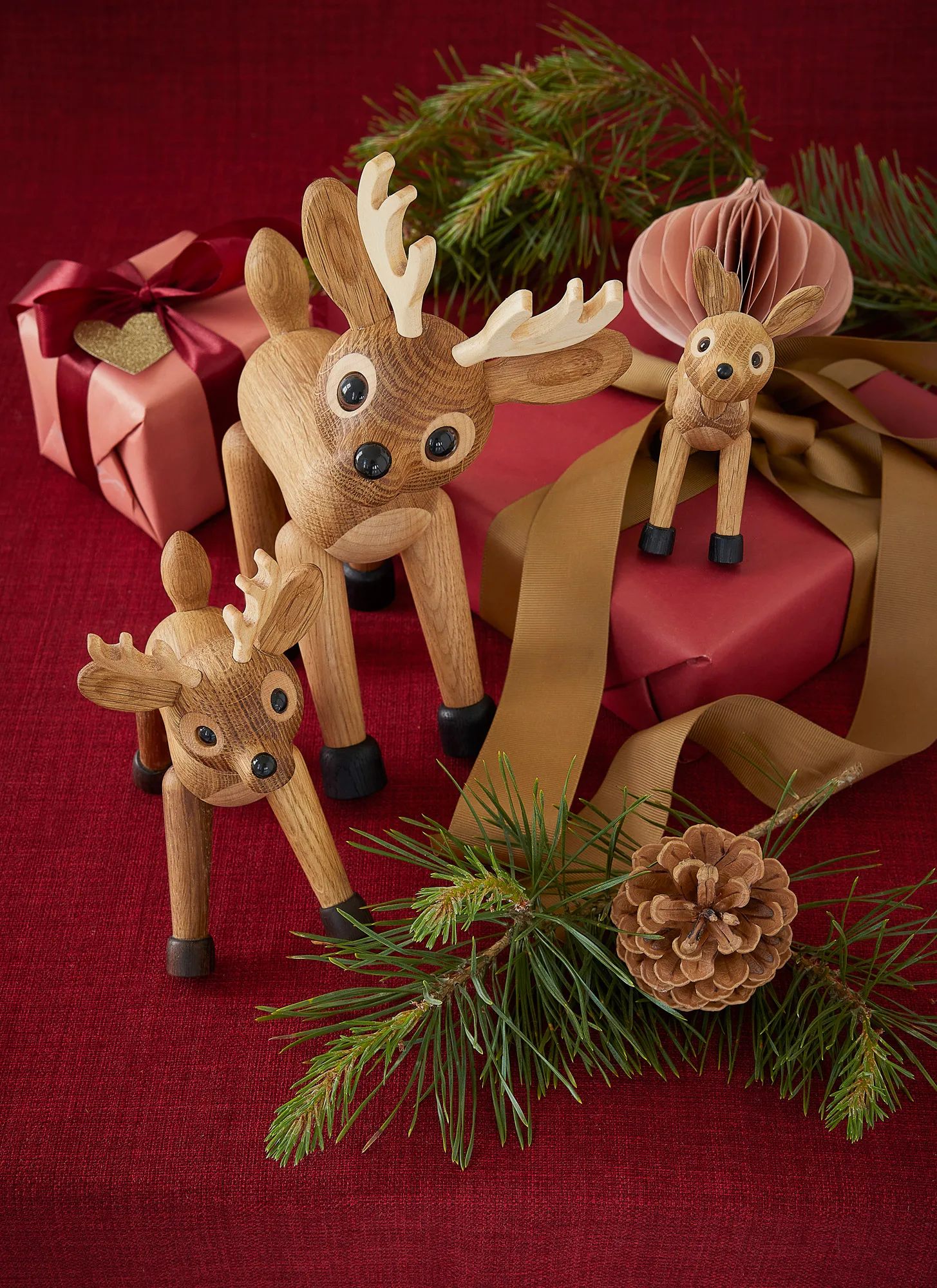 Star decoração de veado 26 cm, Carvalho Spring Copenhagen