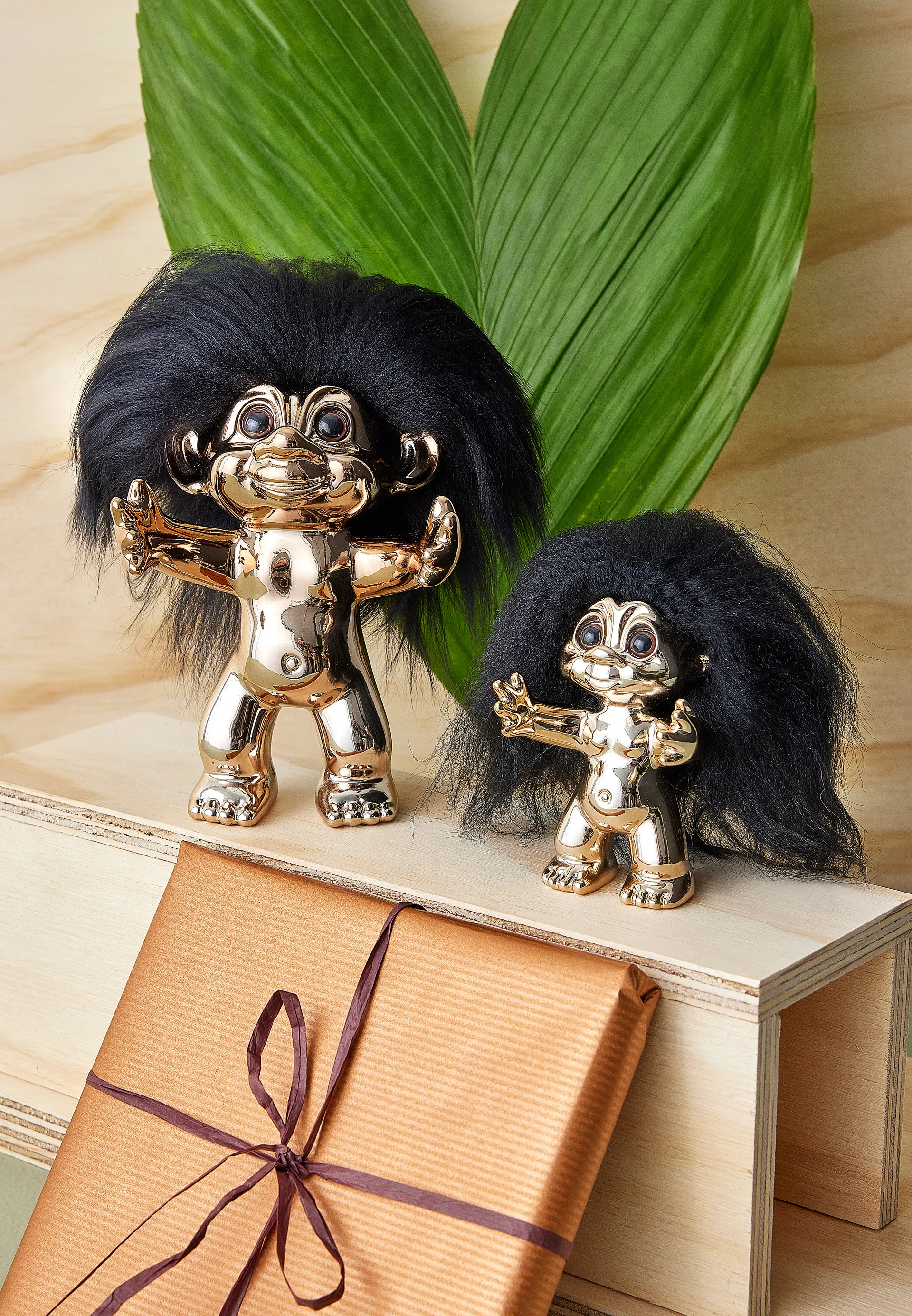 Troll da Sorte 9 cm, Bronze Spring Copenhagen