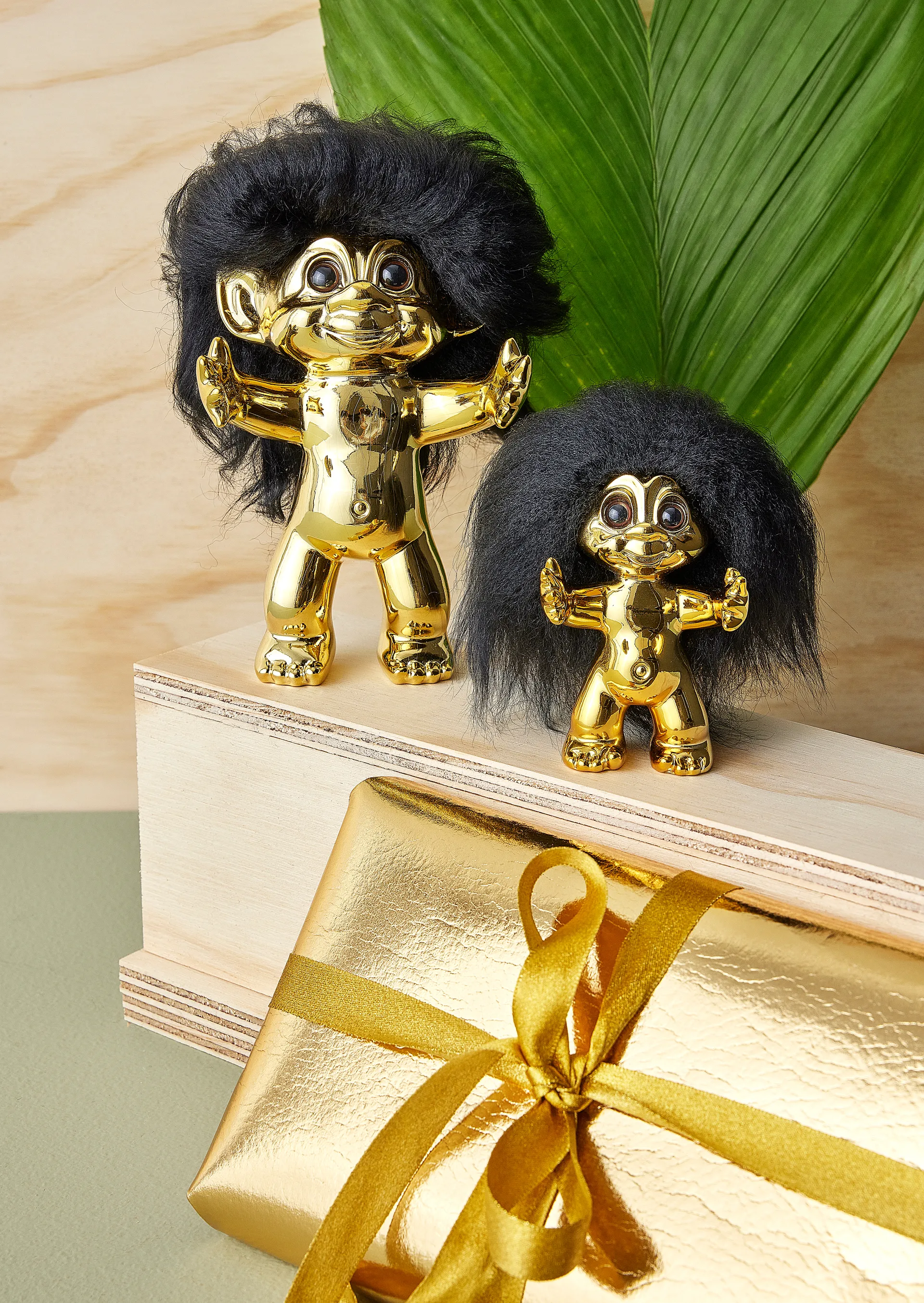 Troll da Sorte 9 cm, Latão Spring Copenhagen