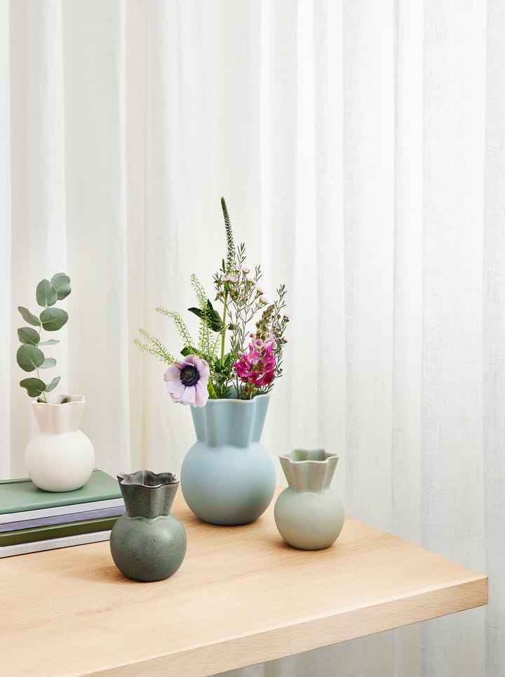 Vaso Eva Stæhr-Nielsen 14 cm, Verde claro Spring Copenhagen
