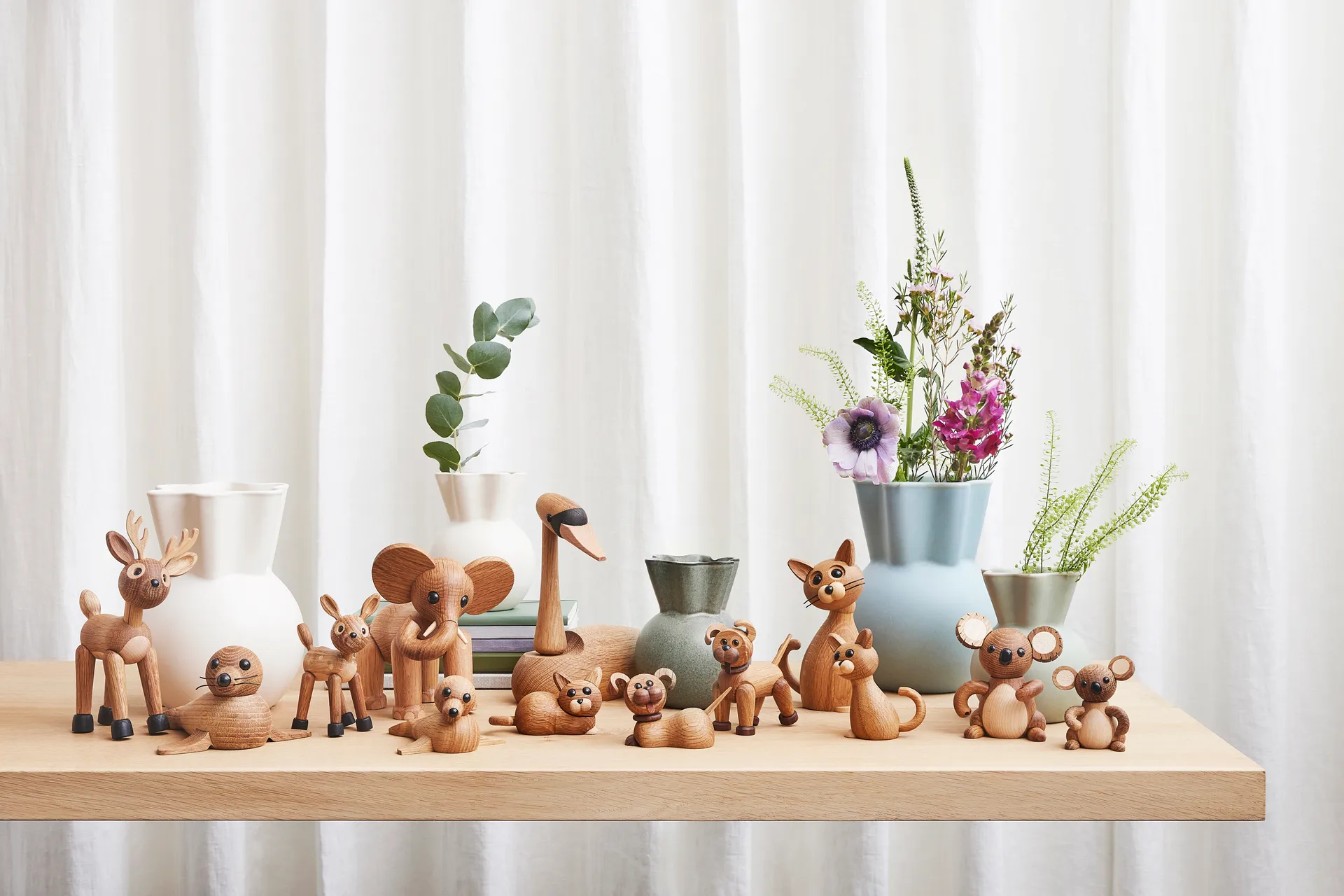 Vaso Eva Stæhr-Nielsen 14 cm, Verde claro Spring Copenhagen