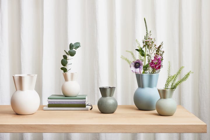 Vaso Eva Stæhr-Nielsen 14 cm, Verde claro Spring Copenhagen