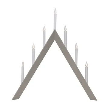 Arrow candelabro de Advento 64,5 cm - Bege - Star Trading