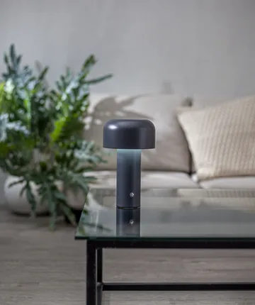 Bobby candeeiro de mesa portátil - Cinzento - Star Trading