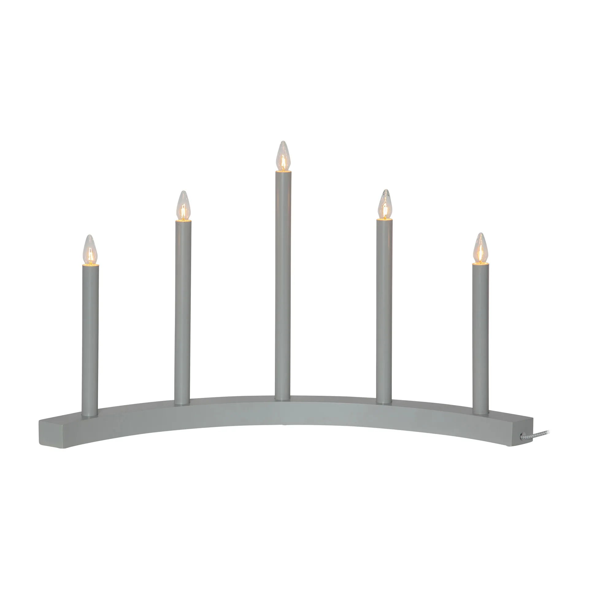 Candelabro do Advento Accent, Cinzento Star Trading