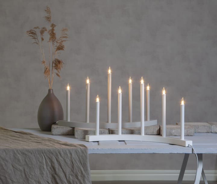 Candelabro do Advento Accent, Cinzento Star Trading