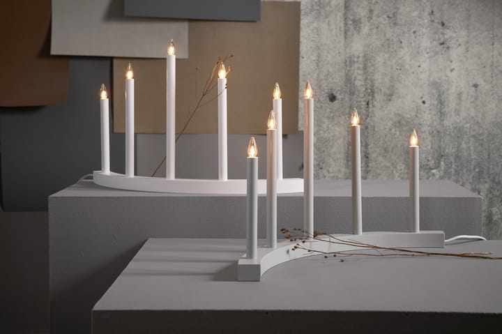 Candelabro do Advento Accent, Cinzento Star Trading